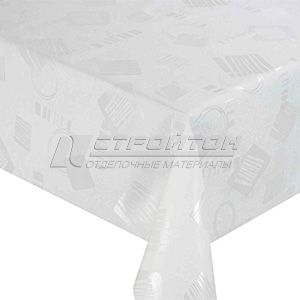 Клеенка BOGEMA ZG-5085-1 шелкография белая на тканой осн. 0,28ммx1,37x20м