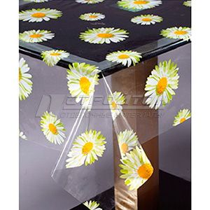 Клеенка MIRAGE прозрачная с печатью 065b 1,37х25м