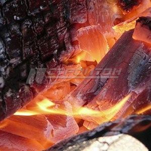 Уголь древесный 10л в крафт мешках 110000